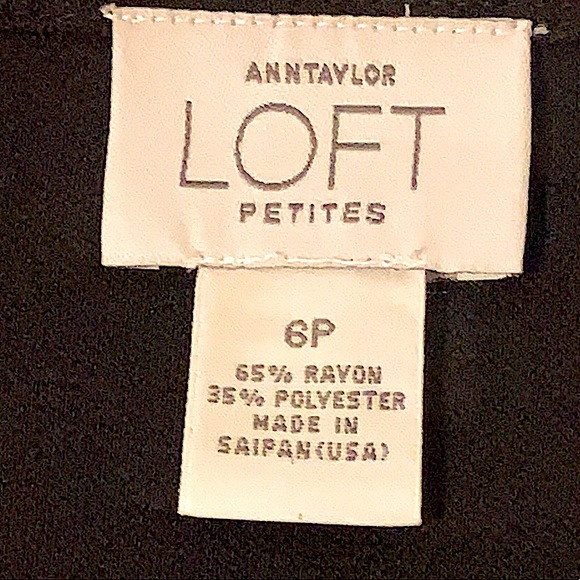 Ann Taylor Loft Petite Long Sleeve Dress - Picture 5 of 8